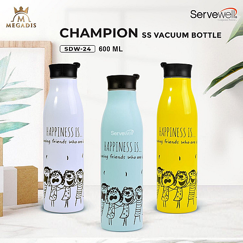 Champion - SS Vacuum Bottle 600 ml - Kprints